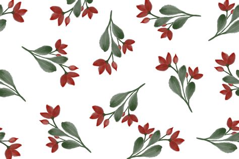 Red Flower Seamless Pattern for Fabric Graphic by setyawati_elis ...