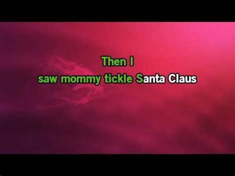 I Saw Mommy Kissing Santa Claus By The Jackson Karaoke Song Preview