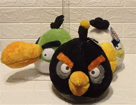 Angry Birds BOMB, HAL, MATILDA /Мягкие игрушки 3 штуки / Матильда ...