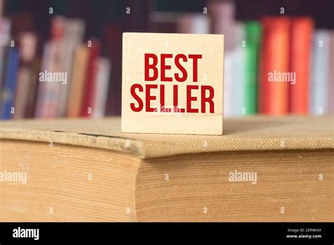 A Library And A Bestseller Book Stock Photo Alamy