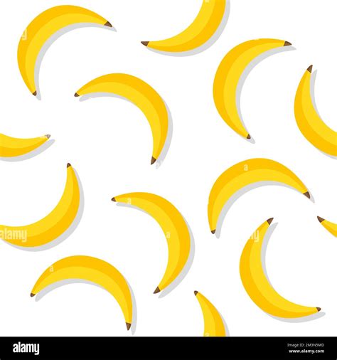 Banana Pattern Repeat Banana Pattern Yellow Bananas Background