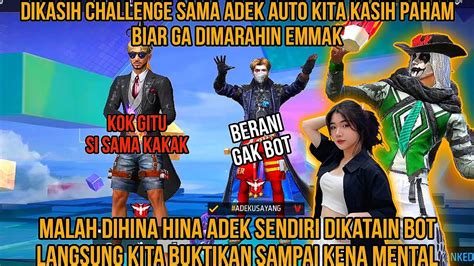 TIBA TIBA DIKASIH CHALLENGE SAMA ADEK KALAU GA BISA AUTO DIMARAHIN