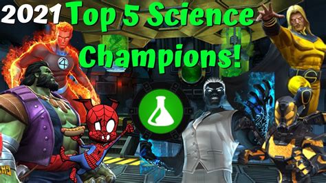 Top 5 Best Science Champs In Mcoc Ranked My Opinion Marvel Contest Of Champions Youtube