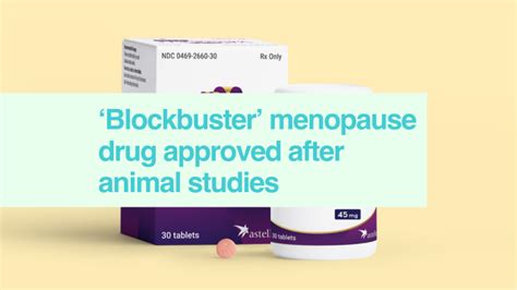 ‘blockbuster’ Menopause Drug Approved