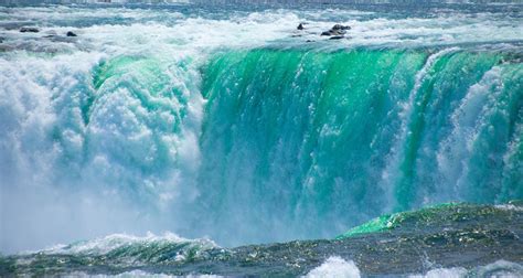 Wallpaper Landscape White Waterfall Sea Nature Green Coast