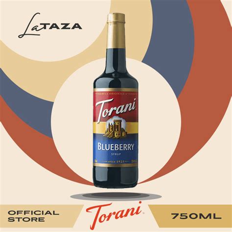 Torani Blueberry Syrup 750ml Lazada Ph