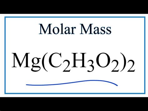 Molar Mass Molecular Weight Of MgCO3: Magnesium Carbonate, 58% OFF