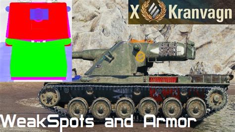 Kranvagn WeakSpots And Armor Review World Of Tanks YouTube