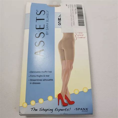 NEW SPANX ASSETS Women 4 Nude High Waist Mid Thigh Shaper 180 220 LBS