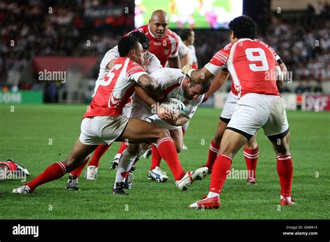 Rugby Union IRB Rugby World Cup Pool A England V Tonga Parc Des