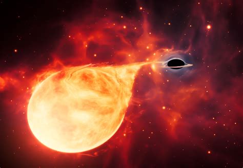 Raro Buco Nero Di Taglia M Scovato Da Hubble MEDIA INAF