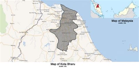 Map of Kota Bharu, Kelantan. | Download Scientific Diagram