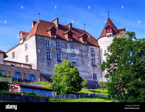 Close Up Sur Le C L Bre Ch Teau De Gruy Res Fribourg Suisse Photo