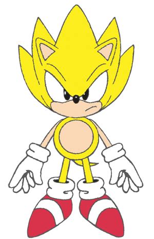 Super Sonic - Super Sonic - Gallery - Sonic SCANF | Easy drawings, Cute ...