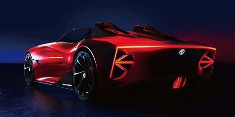 Mg Motor Unveils Cyberster Electric Sports Car Concept Mg Cars Hd