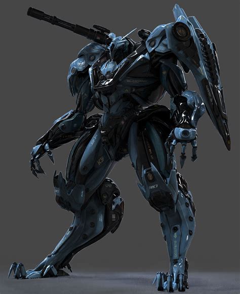 Garuda Exoskeleton Mecha Robots Concept Mecha Armor Concept