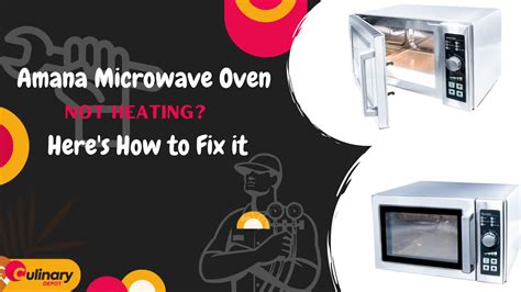 Is Your Amana Microwave Not Heating Here S What It Means And How To