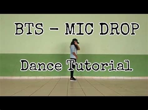 BTS 반탄소년단 Mic Drop Dance Tutorial MIRRORED Sara Vitória YouTube