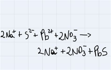 Whats The Molecular Equation Complete Ionic Equation And Net Ionic