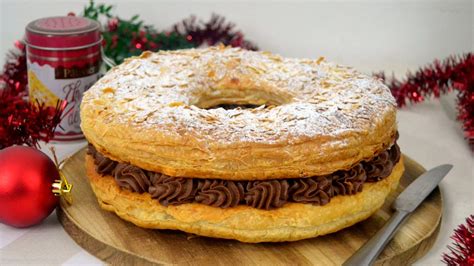 Roscón de Reyes de hojaldre relleno de chocolate Fácil y delicioso