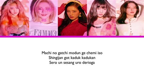 RED VELVET IN OUT LETRA FACIL FACIL PRONUNCIACION YouTube