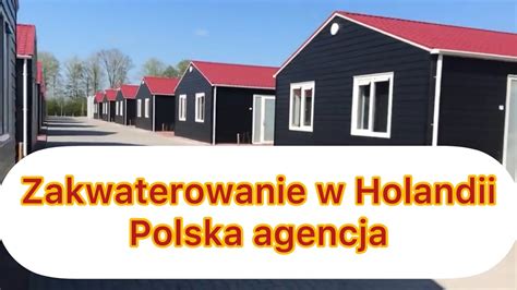 Zakwaterowanie Polska Agencja W Holandii Youtube