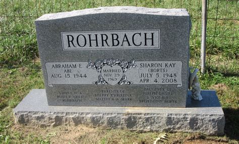 Sharon Kay Borts Rohrbach 1948 2008 Find A Grave Memorial