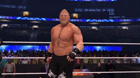 Wwe 2k23 Brock Lesnar Vs Roman Reigns Youtube