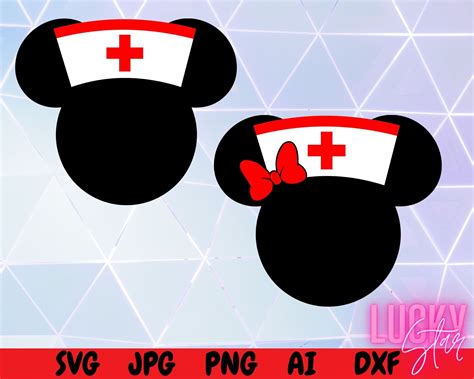 Disney Nurse Svg