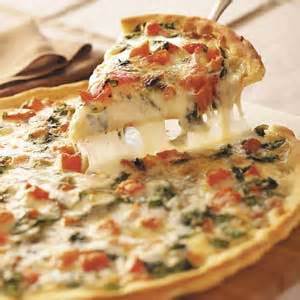 Spinach Pizza | WizardRecipes