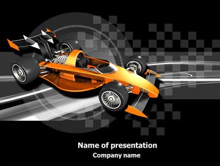 Race Car PowerPoint Templates and Google Slides Themes, Backgrounds for ...