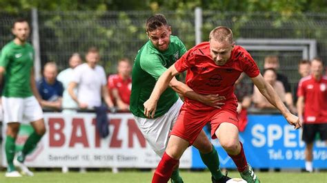 Fußball Bezirksliga TV Ebern spielt gegen den TSV Neukenroth