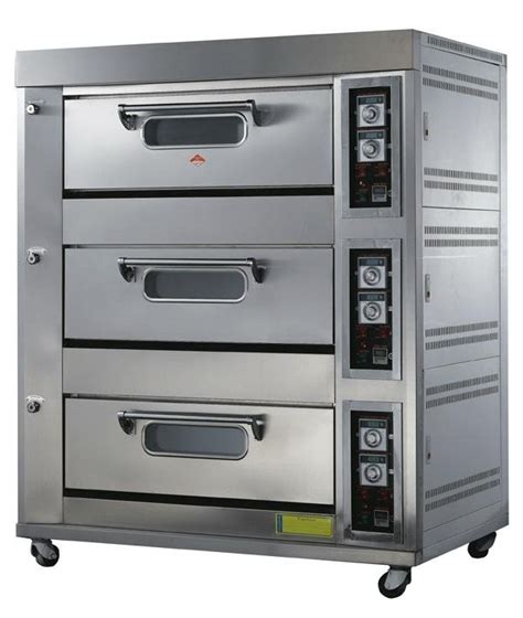 3 Deck 6 Trays Gas Oven YXY 60A Southstar China Manufacturer