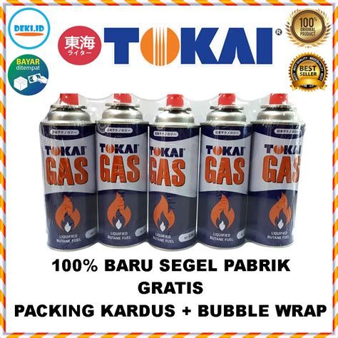 Jual Tokai Gas Portable Jepang Tabung Mini Kompor Kecil Kaleng 235 Gr