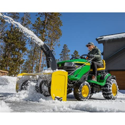 John Deere 44-in 100 Series Snow Blower in the Attachment Snow Blowers department at Lowes.com