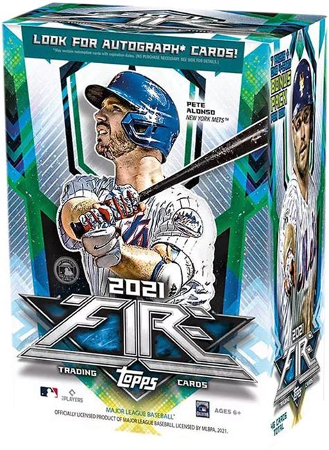 Topps Fire Baseball Checklist Box Info Team Sets Release Date