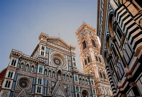 Catedral De Florencia Baptisterio De San Giovanni Y Campanille Di