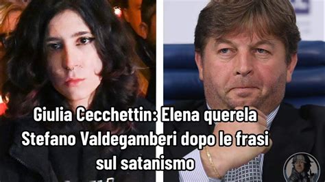 Giulia Cecchettin Elena Querela Stefano Valdegamberi Dopo Le Frasi Sul