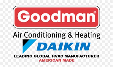 Daikingoodmanlogo-76 - - Goodman Air Conditioning Logo, HD Png Download ...