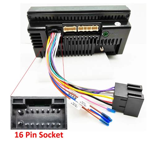 Adaptateur De C Ble Universel Pour Autoradio Autoradio Abs Broches