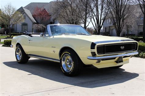 Butternut Yellow 1967 Chevrolet Camaro For Sale Mcg Marketplace