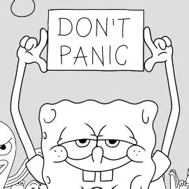 Don't Panic SpongeBob SquarePants by Kirill-Live on Newgrounds