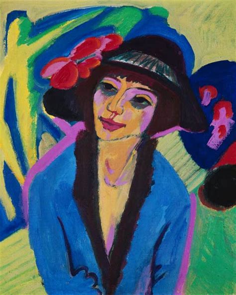 Bildnis Gerda Ernst Ludwig Kirchner Als Kunstdruck Oder Gem Lde