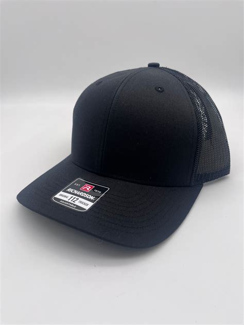 Black - Richardson 112 – AF Hat Company