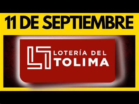 Lotería de Cundinamarca y Tolima del lunes 11 de septiembre resultados