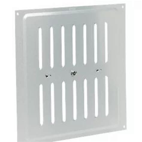 Air Vents * | Map Vent Adjustable Vent Silver 229 X 229Mm * Vensediscount