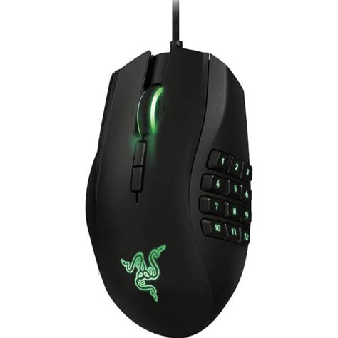 Razer Naga Left Handed Gaming Mouse - Black (2 Year Warranty) PC ...