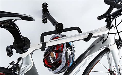 Gootus Bike Wall Mount Hanger Horizontal Bicycle Indoor Storage Rack Cycling Wall Mounted