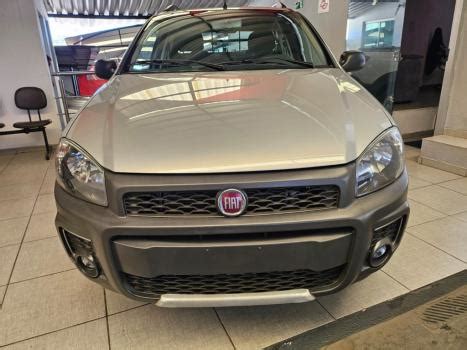 Comprar Picape Fiat Strada Flex Hard Working Cabine Dupla Prata