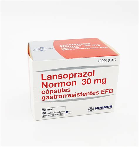 Lansoprazol 30 mg Qué es y para qué sirve Prospecto cápsulas